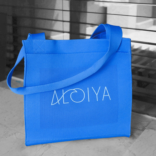 ALOIYA Small Blue Bag