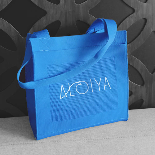 ALOIYA Small Blue Bag