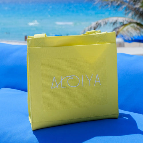 ALOIYA Small Yellow Bag