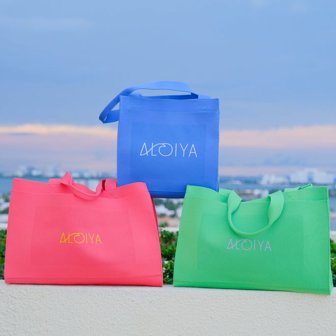 ALOIYA Small Blue Bag